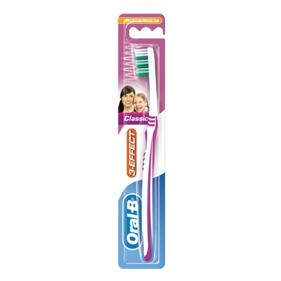 ORAL/B T/BRUSH 3 EFFECT CLASSIC 40M 2+1